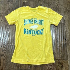 Yellow Kentucky Tee Sz Small